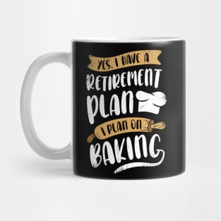 Baker Retirement Baking Lover Pensioner Gift Mug